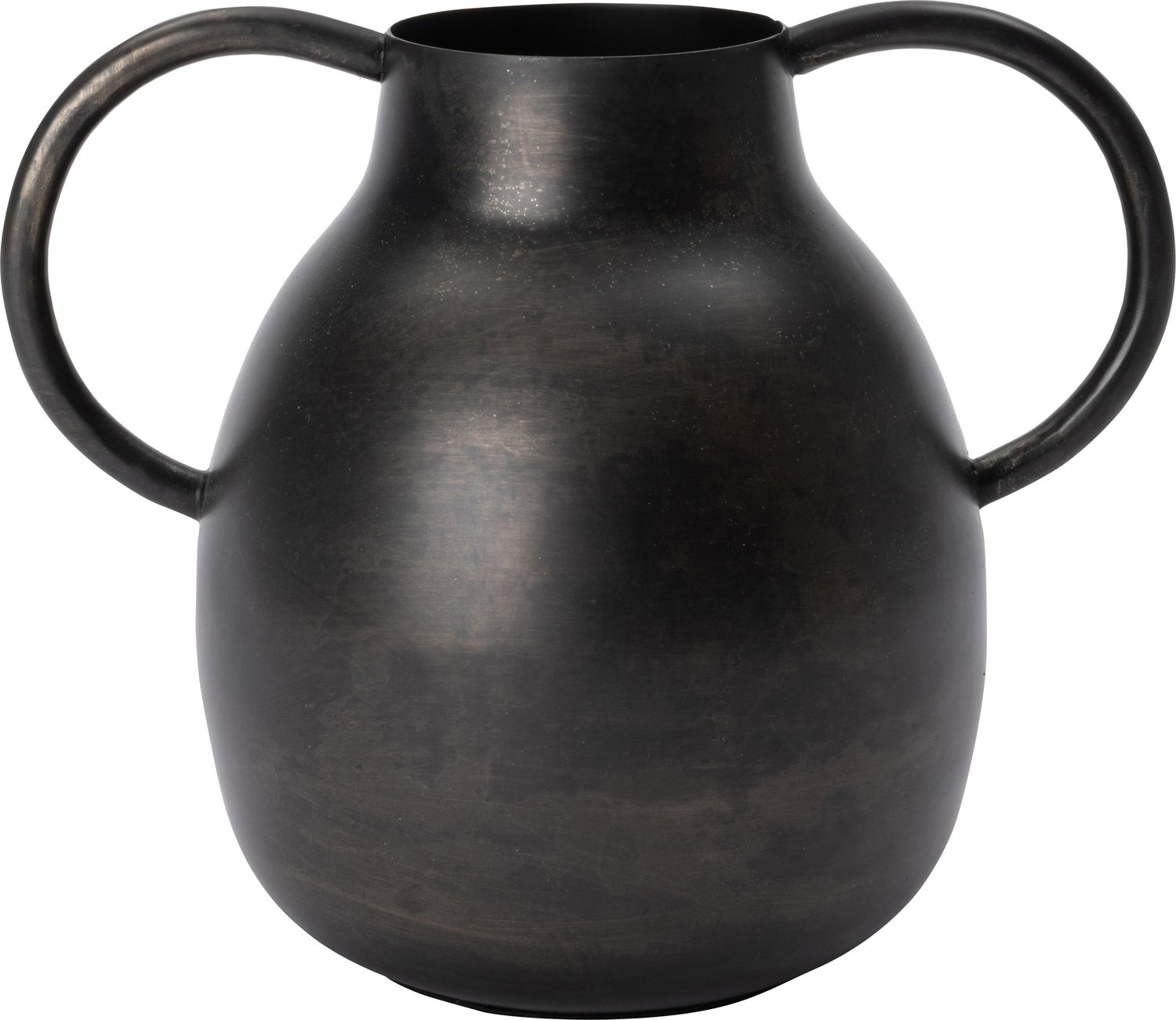 Intratuin vaas Galus grijs D 16 H 16 cm