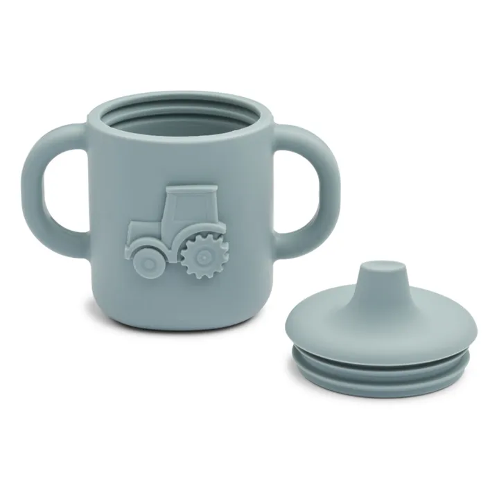 Liewood Tasse d'apprentissage Amelio en silicone | Blue fog