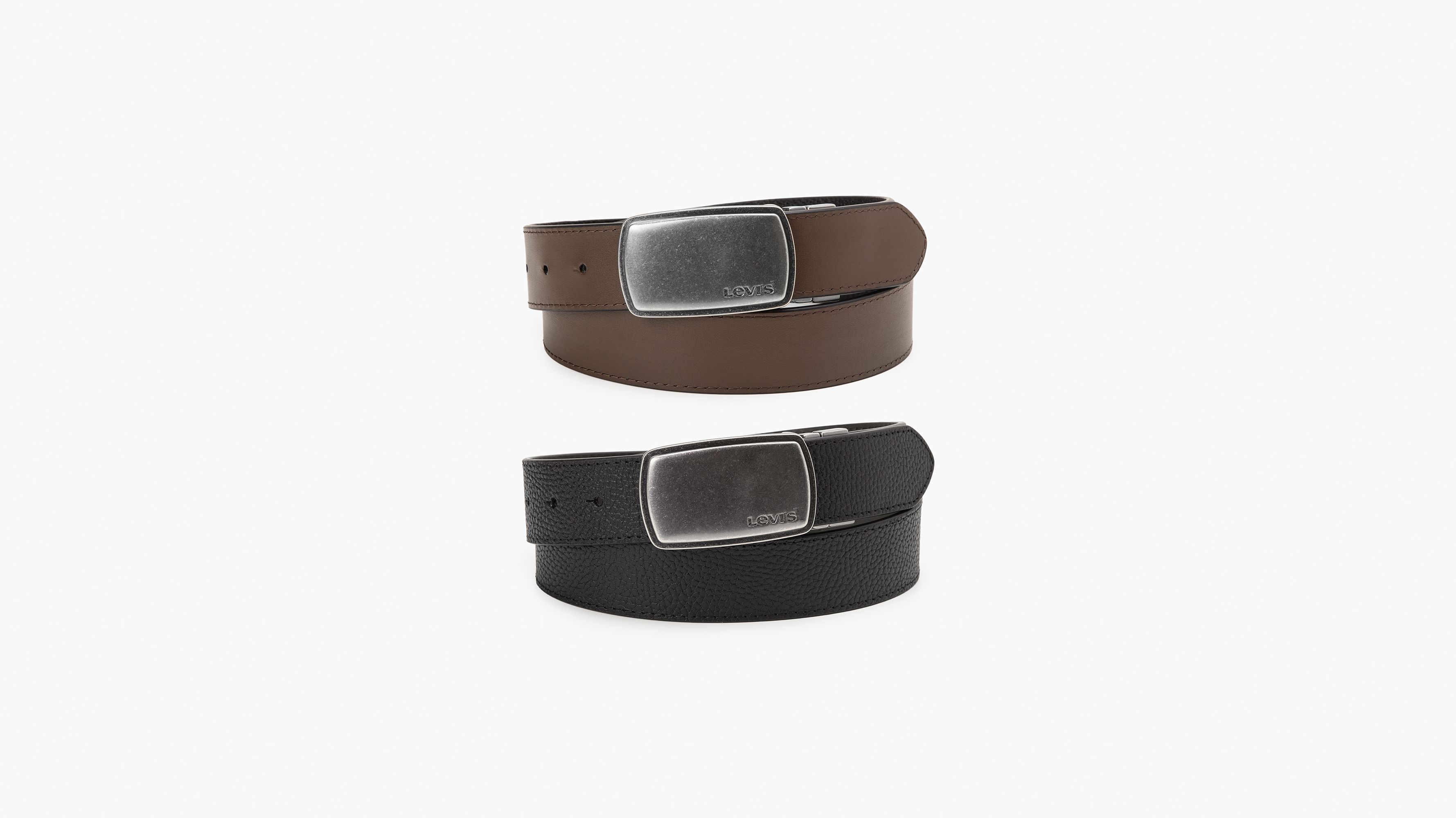 Ceinture à plaque réversible - Regular Black - Multicolore