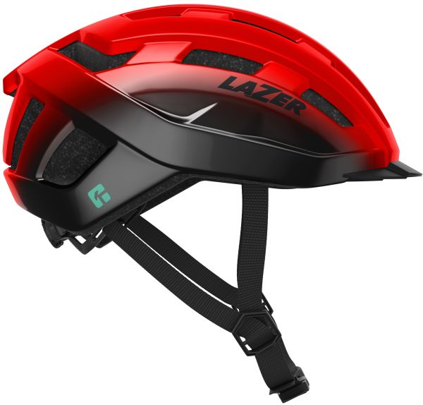 Lazer Codax KinetiCore Cykelhjelm, Red/Black