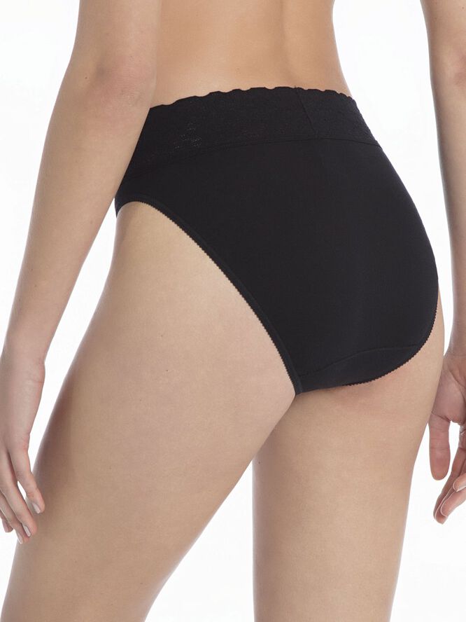 Calida Classic Lycraspitze Jazzpant Sort