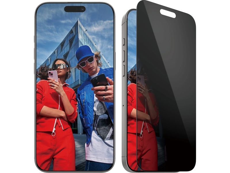 Panzerglass Displayschutz Ultra Wide Fit Privacy iPhone 16 Privacy-Display-Schutzfolie für das Apple iPhone 16 Pro Max