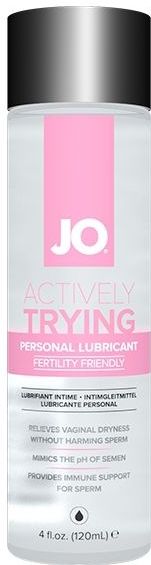 System JO - Actively Trying (TTC) Original Glijmiddel 120 ml