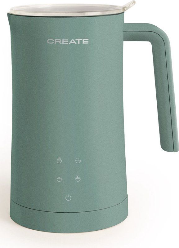 CREATE - MILK FROTHER STUDIO - Verwarmer voor melkopschuimer - 580ml - 75 °C - Donkergroen
