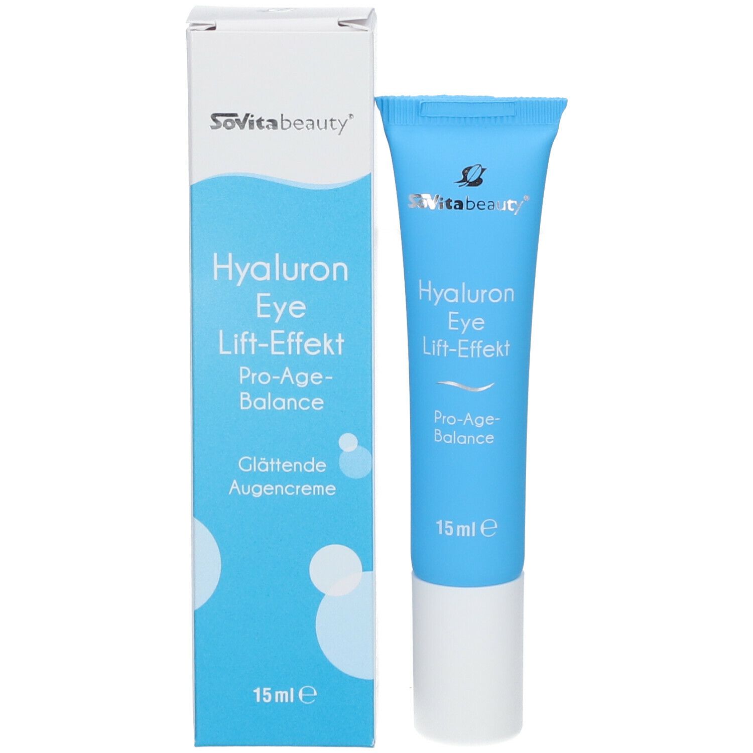 SoVitabeauty® Hyaluron Eye Lift-Effekt