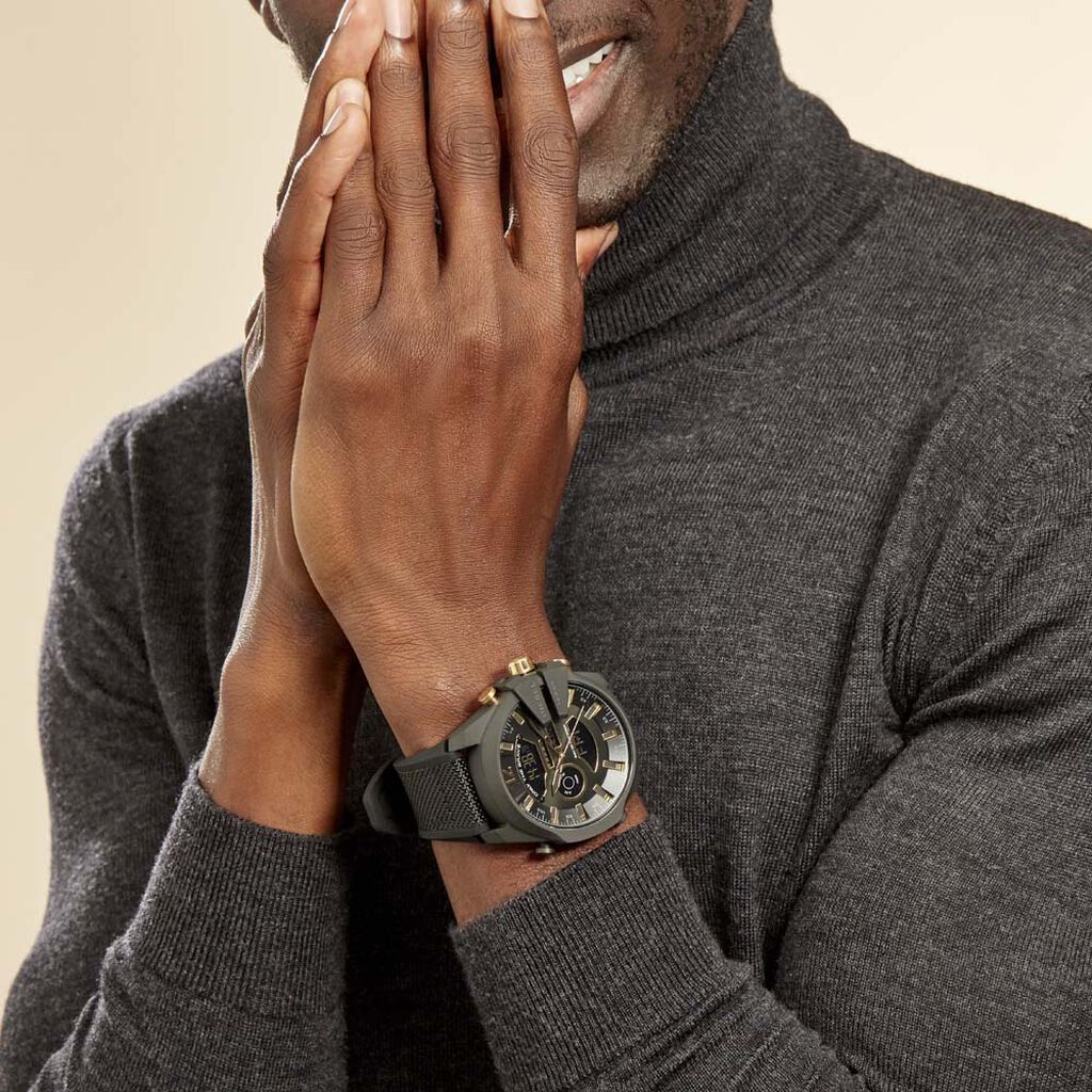 Montre Diesel Mega Chief Noir