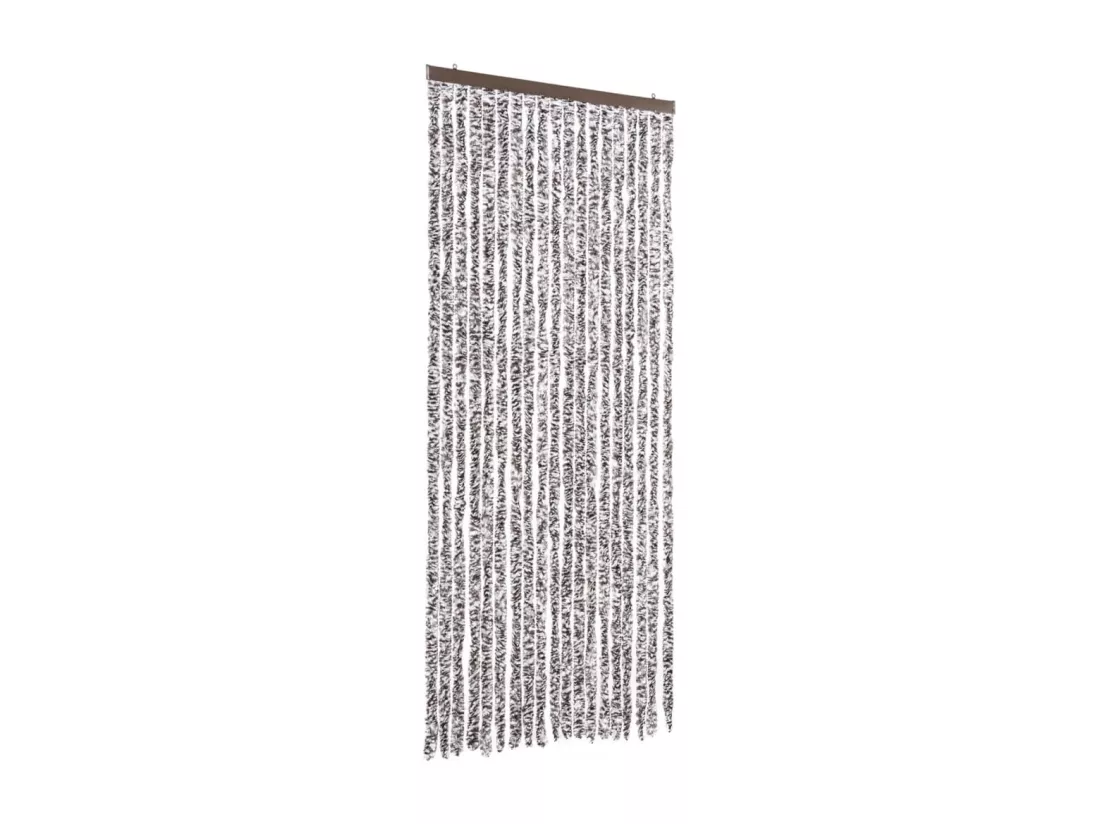 Moustiquaire Marron et beige 56x200 cm Chenille