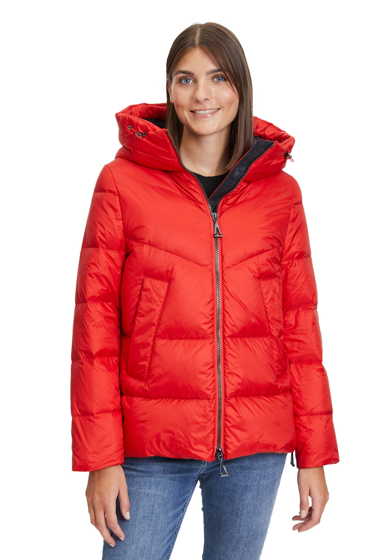 Amber & June| Damen Daunenjacke mit Kapuze