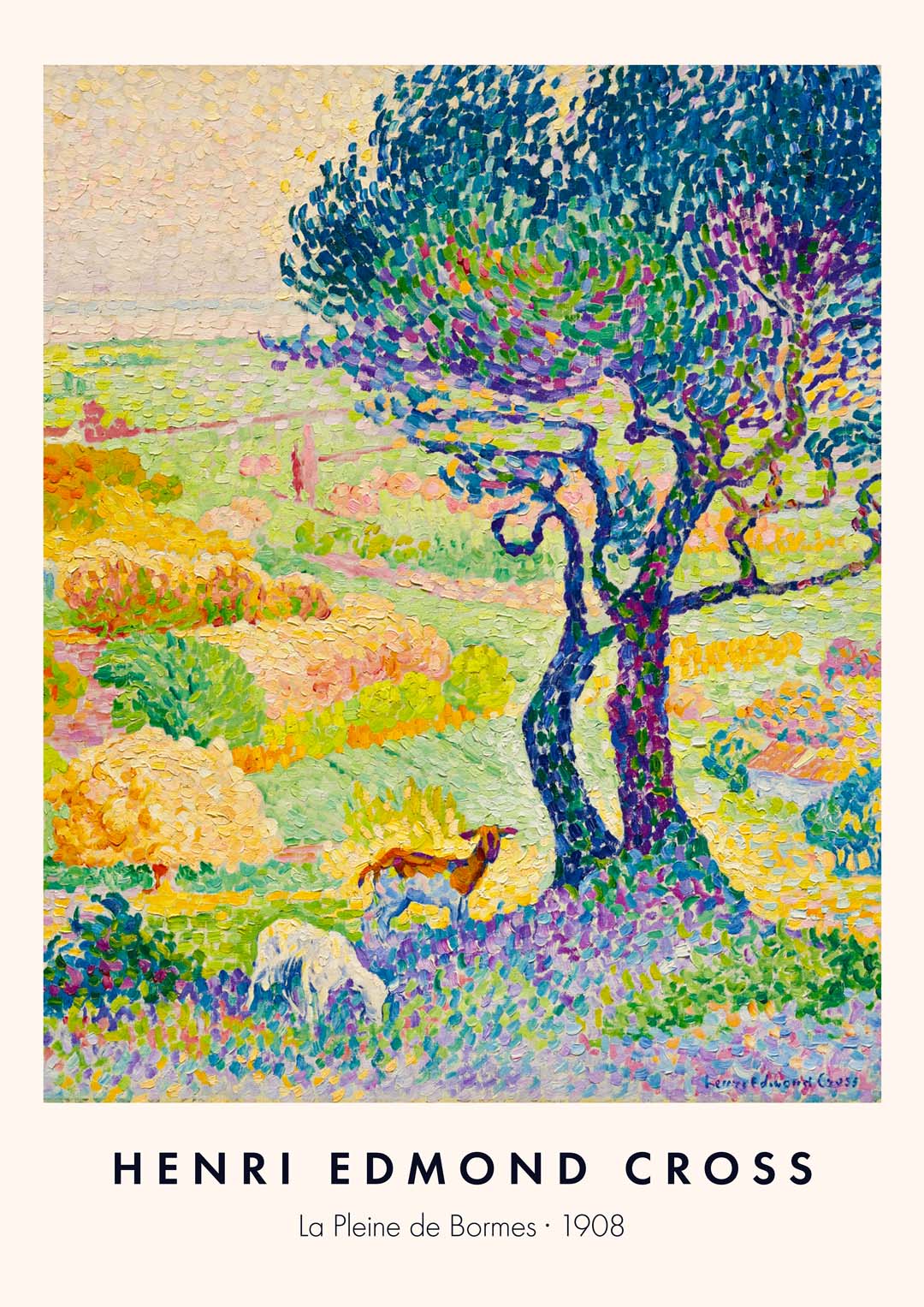 La Pleine de Bormes von Henri Edmond Cross