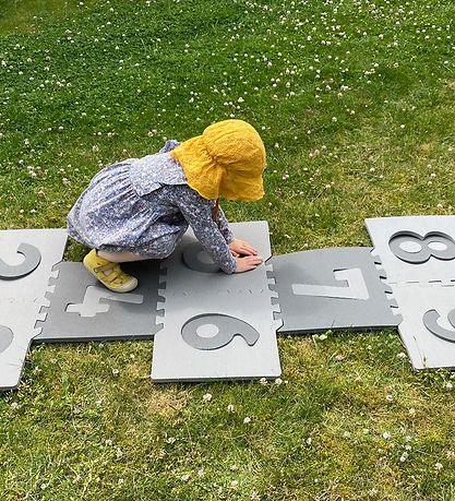 BabyDan Eimer Schaumboden - Jump & Play - Gemischt - Grau