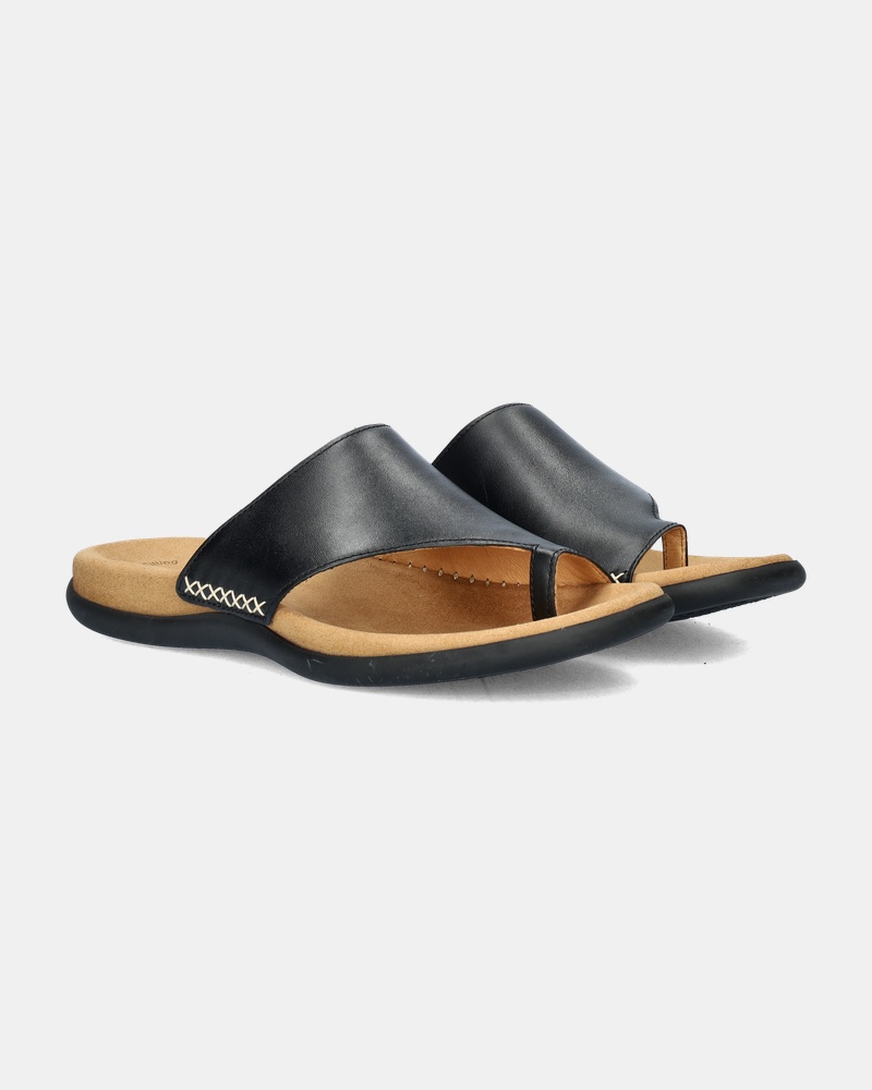 Gabor Slippers  - zwart