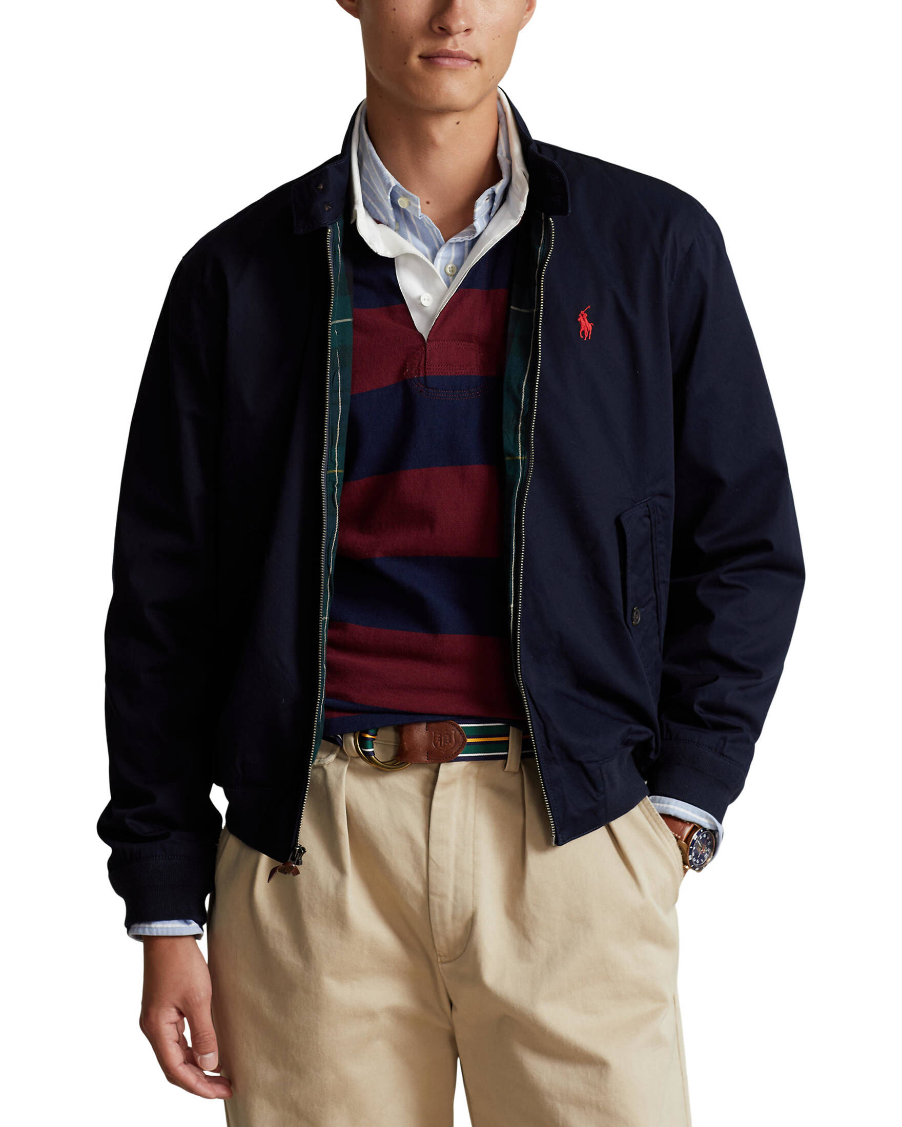 Polo Ralph Lauren| Herren Jacke aus Baumwoll-Twill