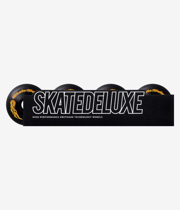 skatedeluxe Flame Conical ADV Rollen (black) 55mm 99A 4er Pack