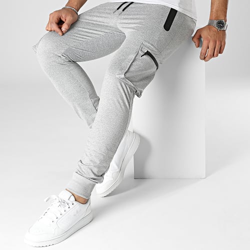 Pantalon Jogging Gris Chiné