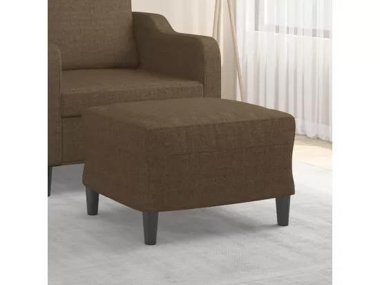 Repose-pied Marron 60x50x41 cm Tissu