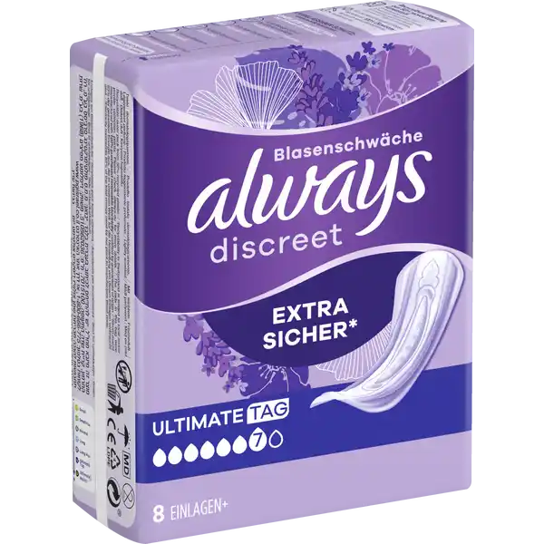 Discreet Inkontinenz Ultimate Tag