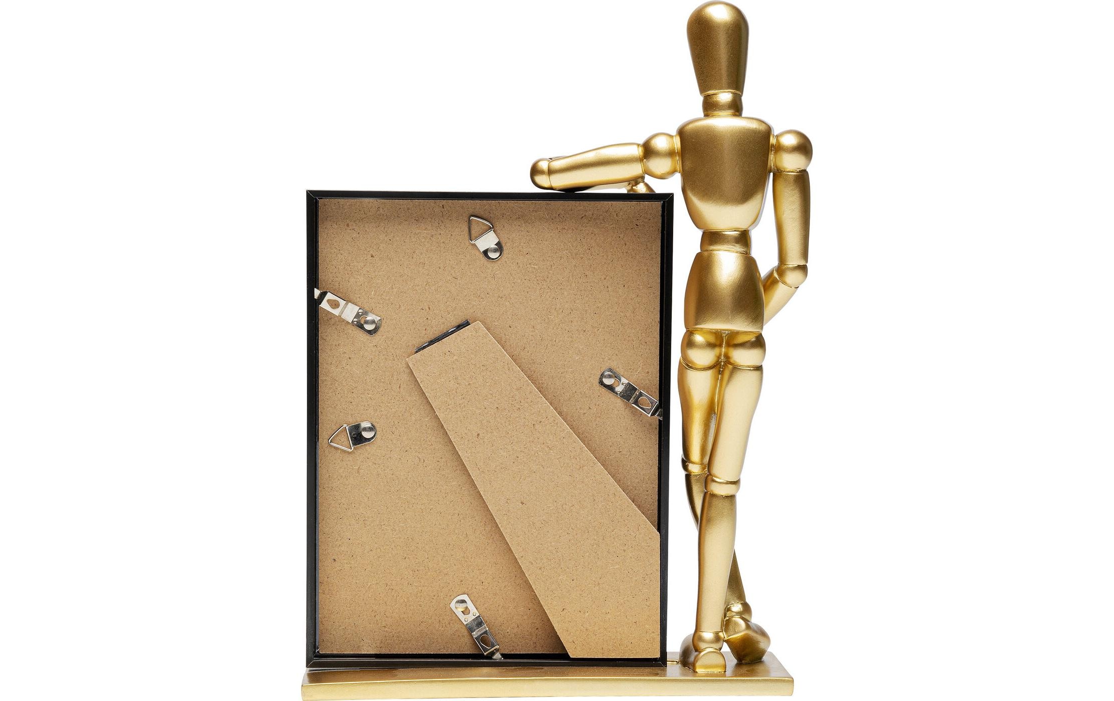 Kare Design Bilderrahmen »Proudly Gold/Schwarz, 16 x 21 cm«