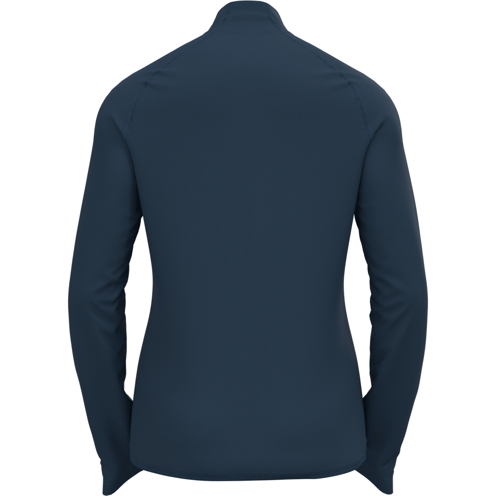 Odlo Berra Light 1/2 Zip Midlayer Damen blue wing teal
