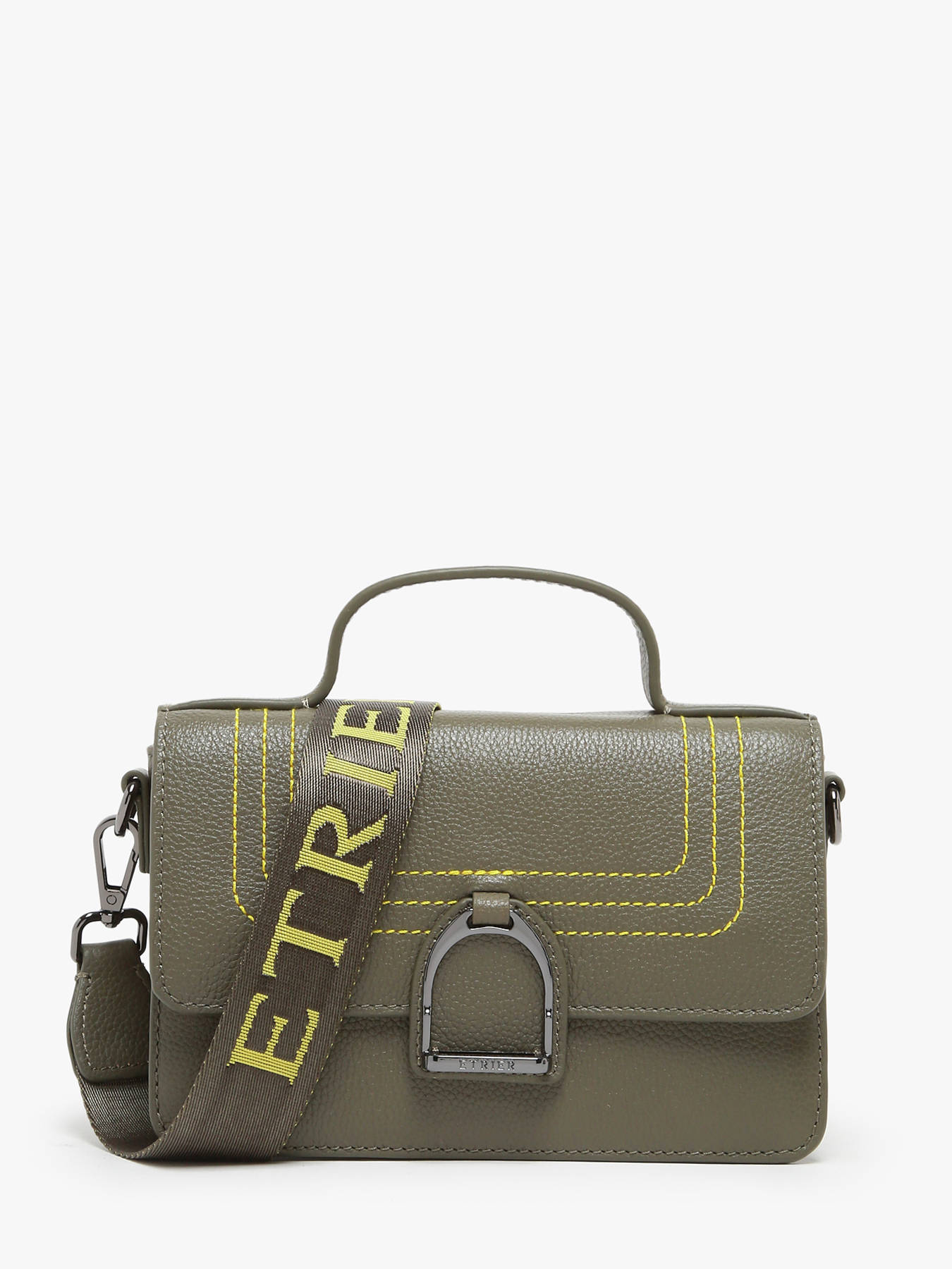 Sac bandoulire Altesse surpique cuir ETRIER