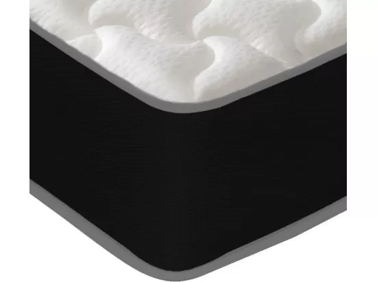 Matelas Mousse 140x190 Elegance - Ferme - Réversible - Côté Été/hiver - H18 Cm