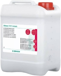 B. Braun Ethanol 70 % für Flächen Kanister, 5 Liter
