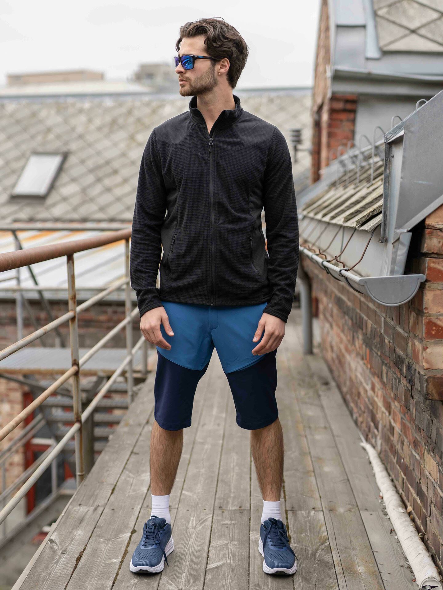 Isbre Zip Fleece Herre