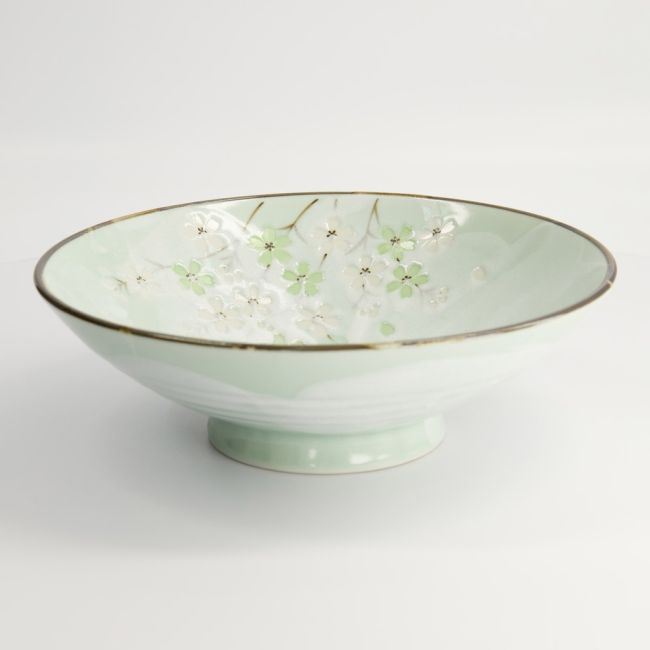 Tokyo Groene Cosmos Kom 24x8cm