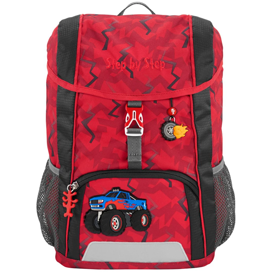 Step by KID - Rucksack-Set 3tlg. 35 cm Monster Truck Rocky
