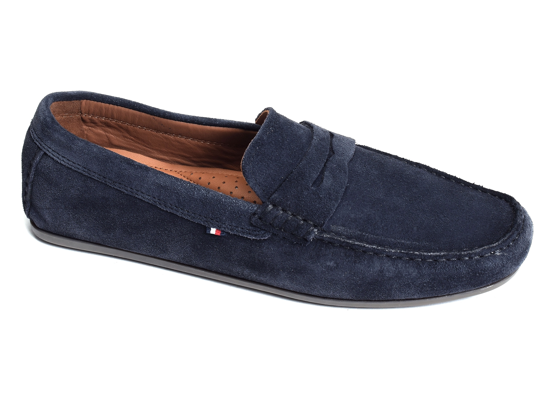 Casual hilfiger suede driver 4998 marine