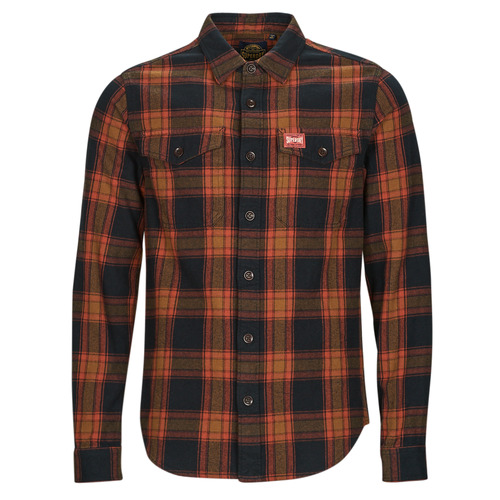 Superdry - COTTON WORKER CHECK SHIRT - Multicolore
