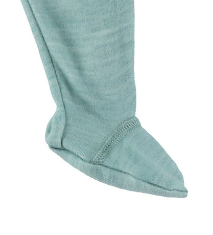 Joha Leggings - Wolle/Bambus - Grün
