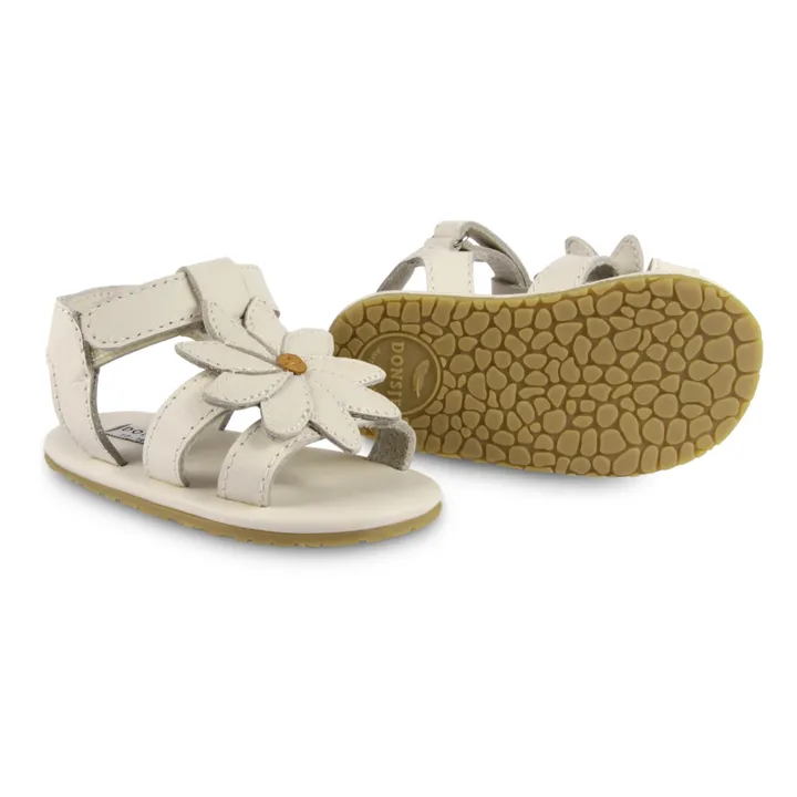 Donsje Sandales Tuti Fields Cuir | Crème