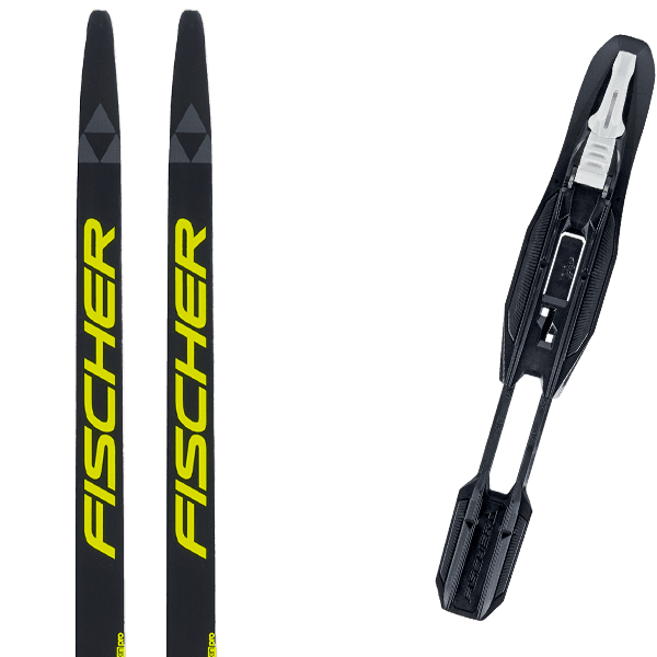Pack ski de fond FISCHER TWIN SKIN PRO XTRA STIFF + Fix