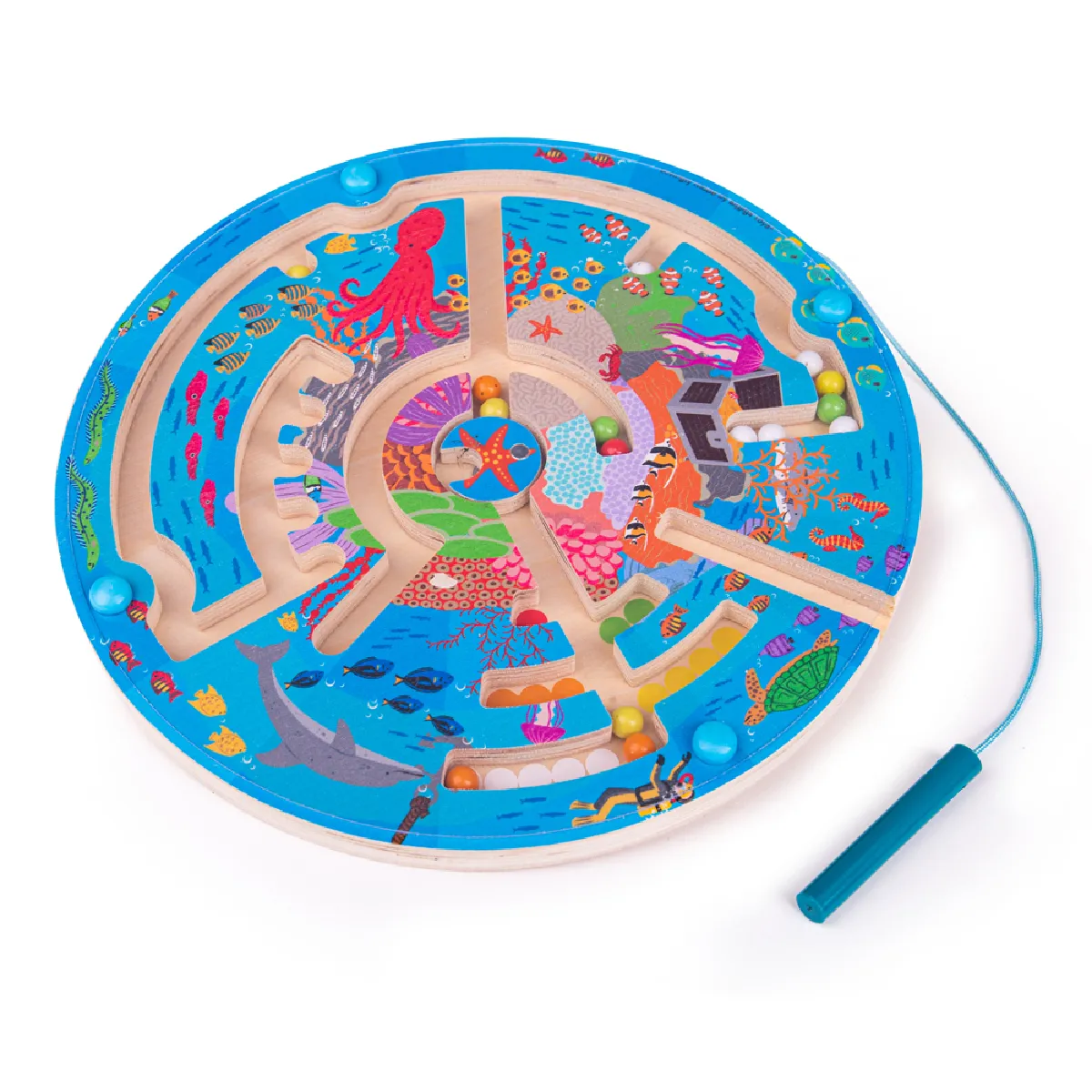 Bigjigs Toys Puzzle Labyrinthe Aquatique
