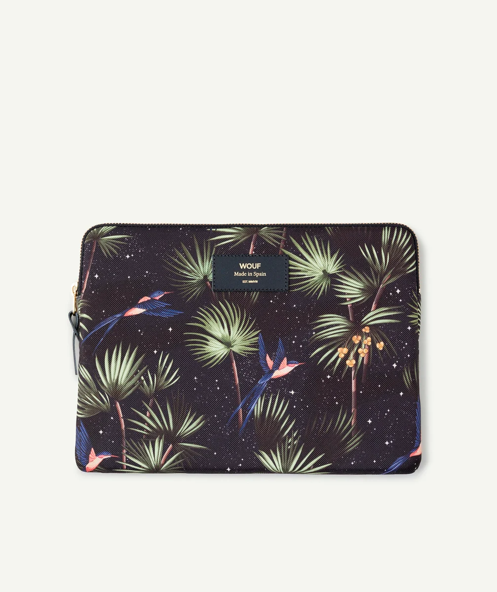 WOUFHOUSSE POUR TABLETTE IMPRIMÉE TROPICAL