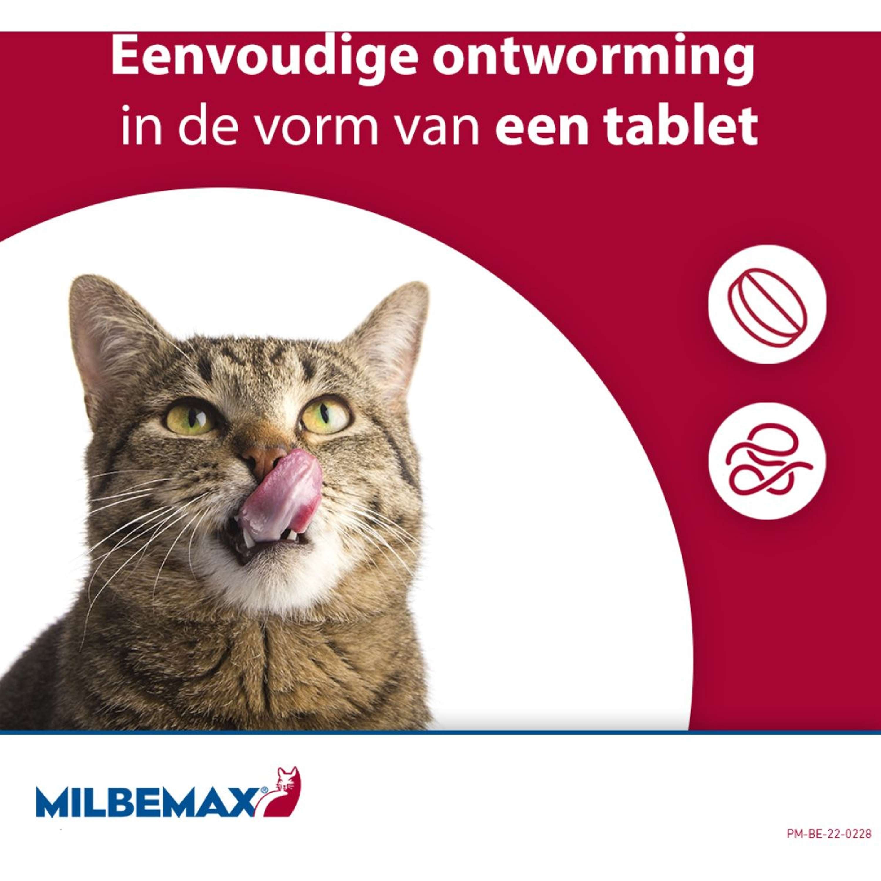 Milbemax Ontwormingstabletten Kitten/kat Klein