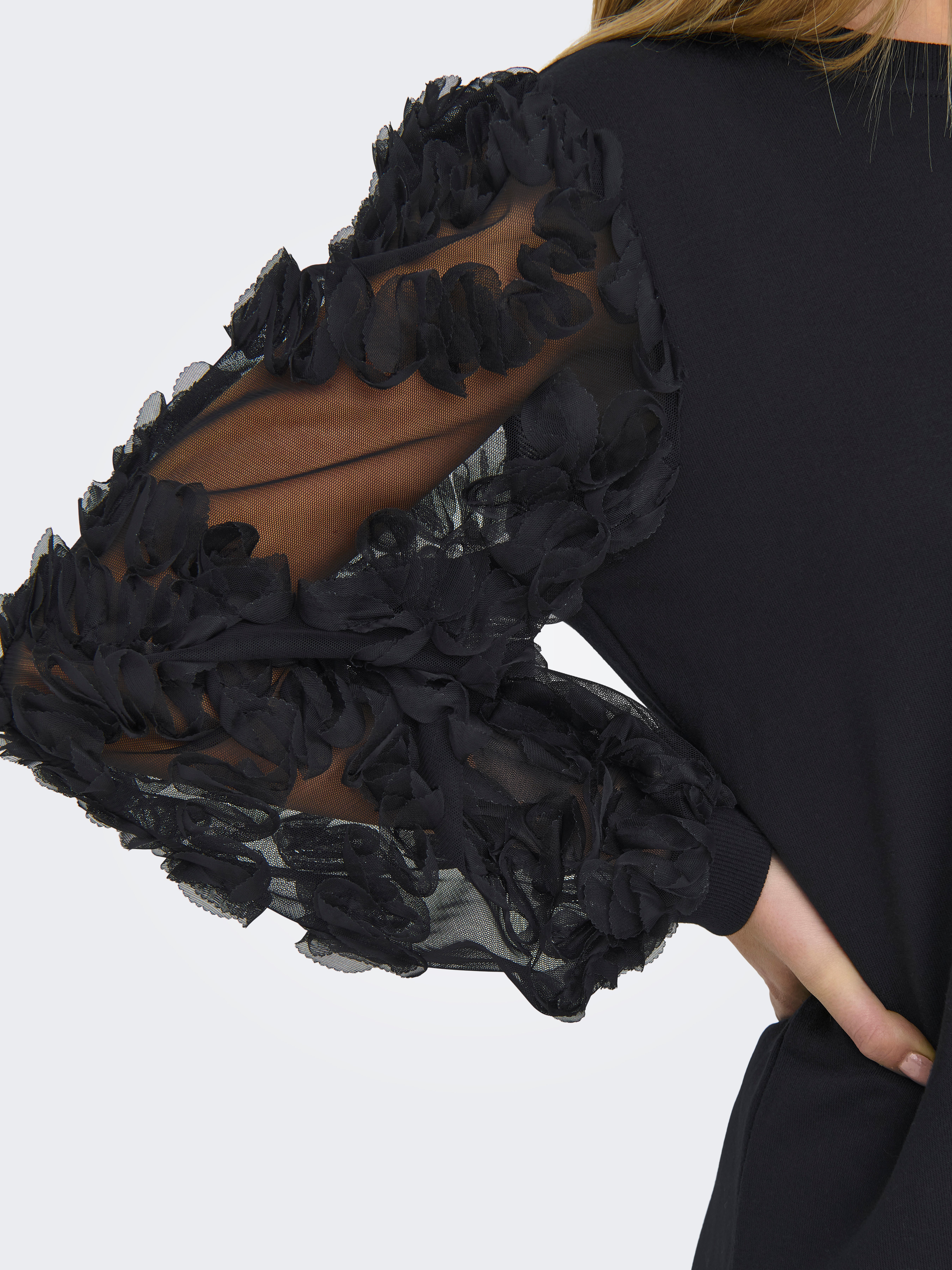 JDYFAIRVIEW Kurzes Kleid Black