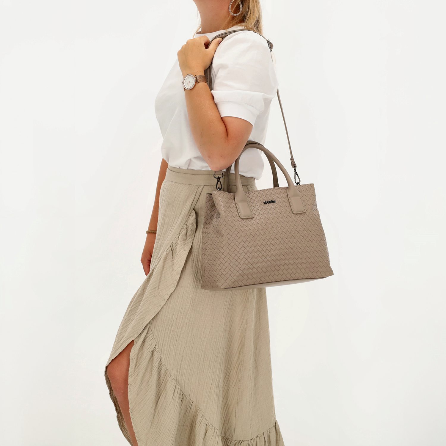 Charm London Mirabello Handbag taupe