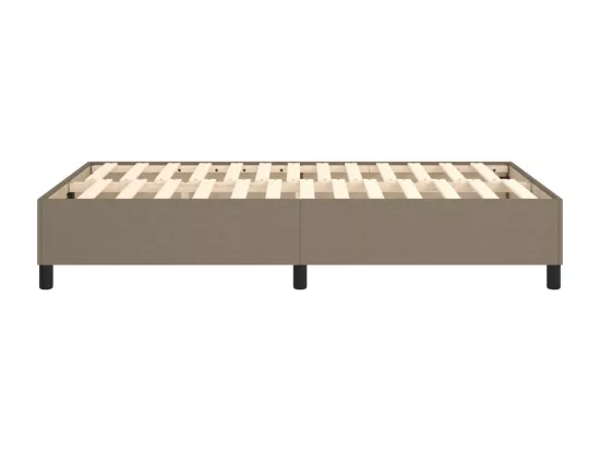 Sommier à lattes de lit Taupe 120x200 cm Tissu