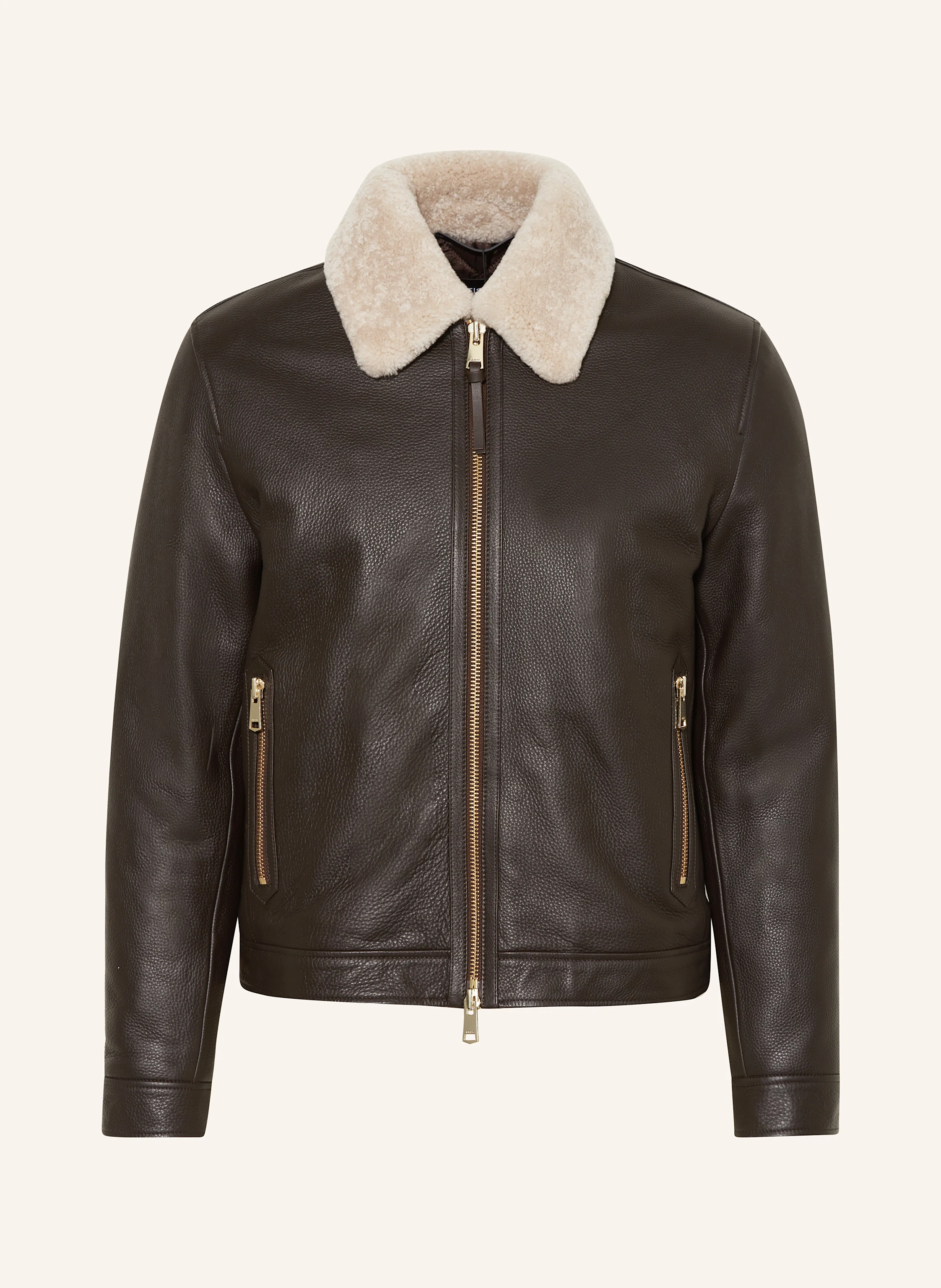 REISS Lederjacke