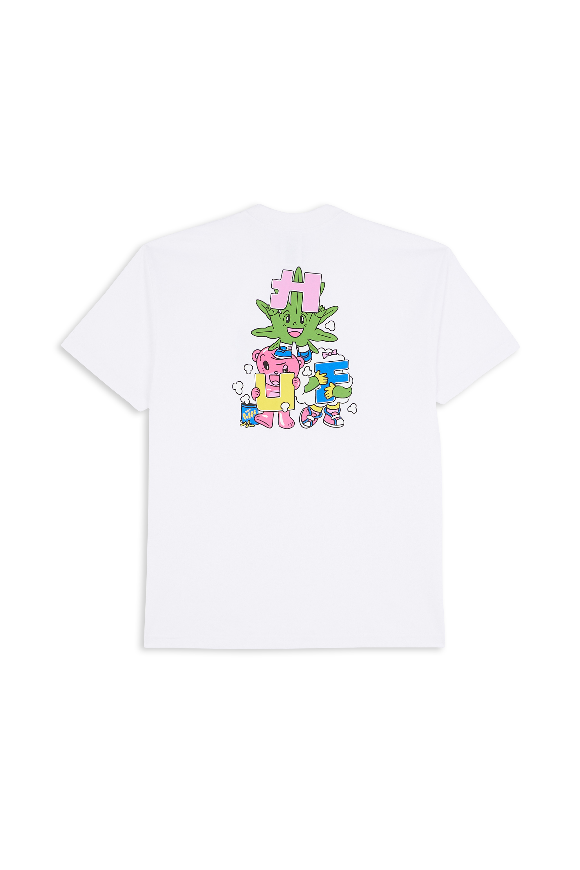 HUF T-shirt  HUF KAWAI Blanc