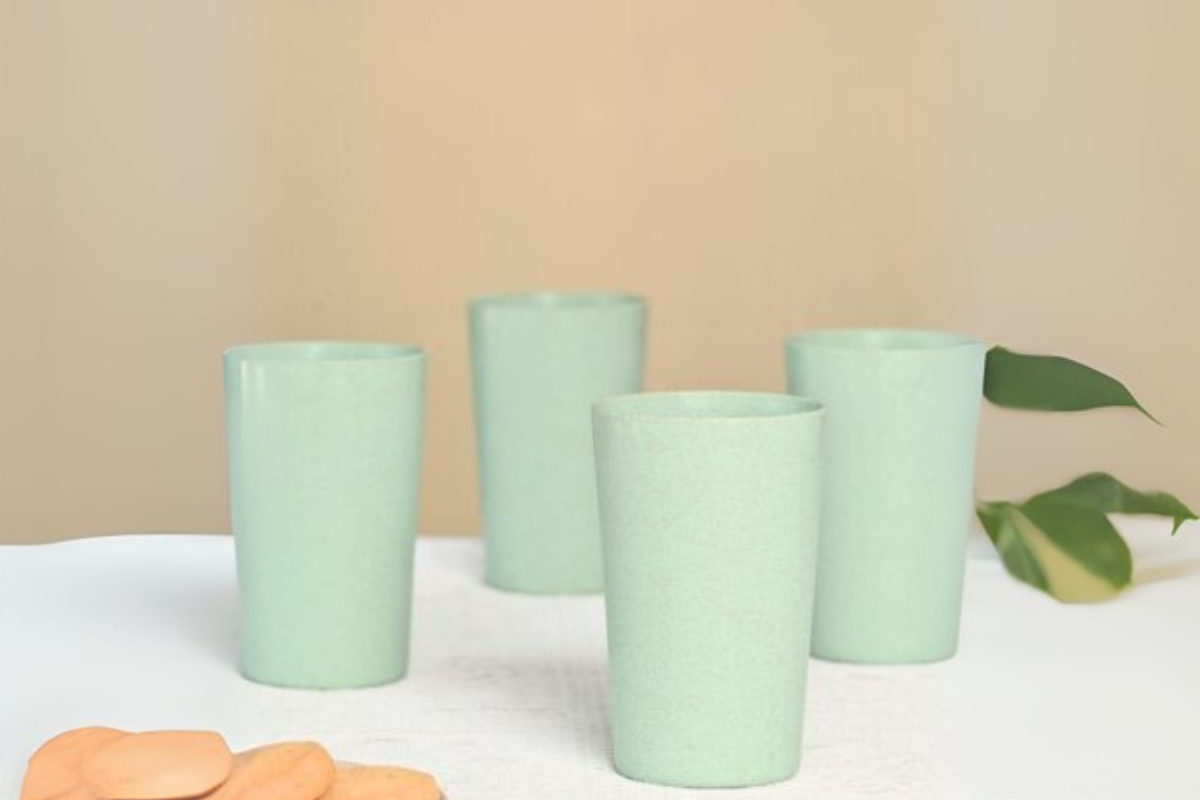 Croppie 200 ml beker - Celeste