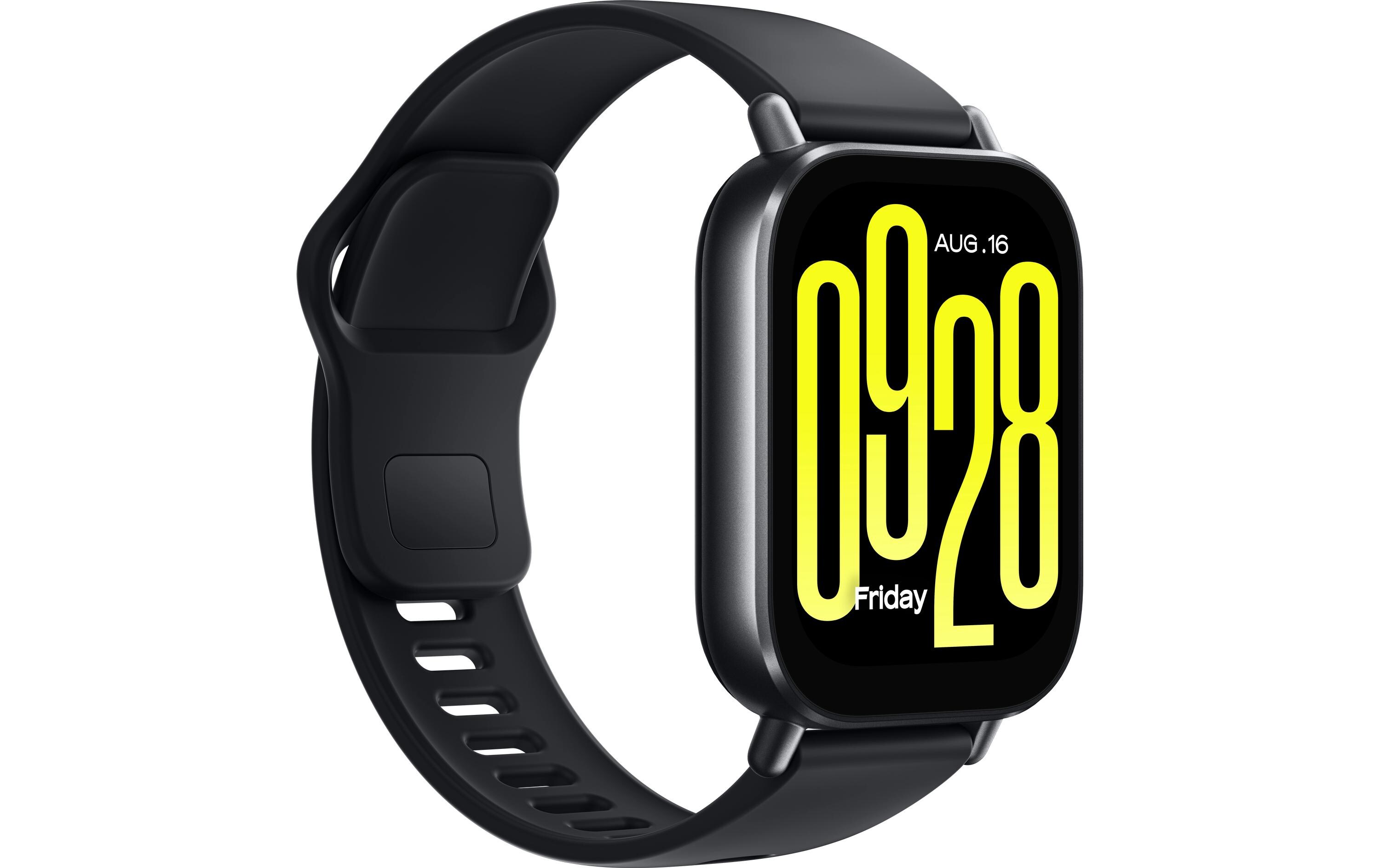 Redmi Watch 5 Active SchwarzVielseitige Smartwatch mit grossem 2-Zoll-LCD-Display, Bluetooth-Telefonie und umfassenden Gesundheitsfunktionen