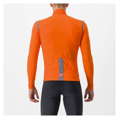 Veste Manches Longues Castelli Tutto Nano Ros Orange