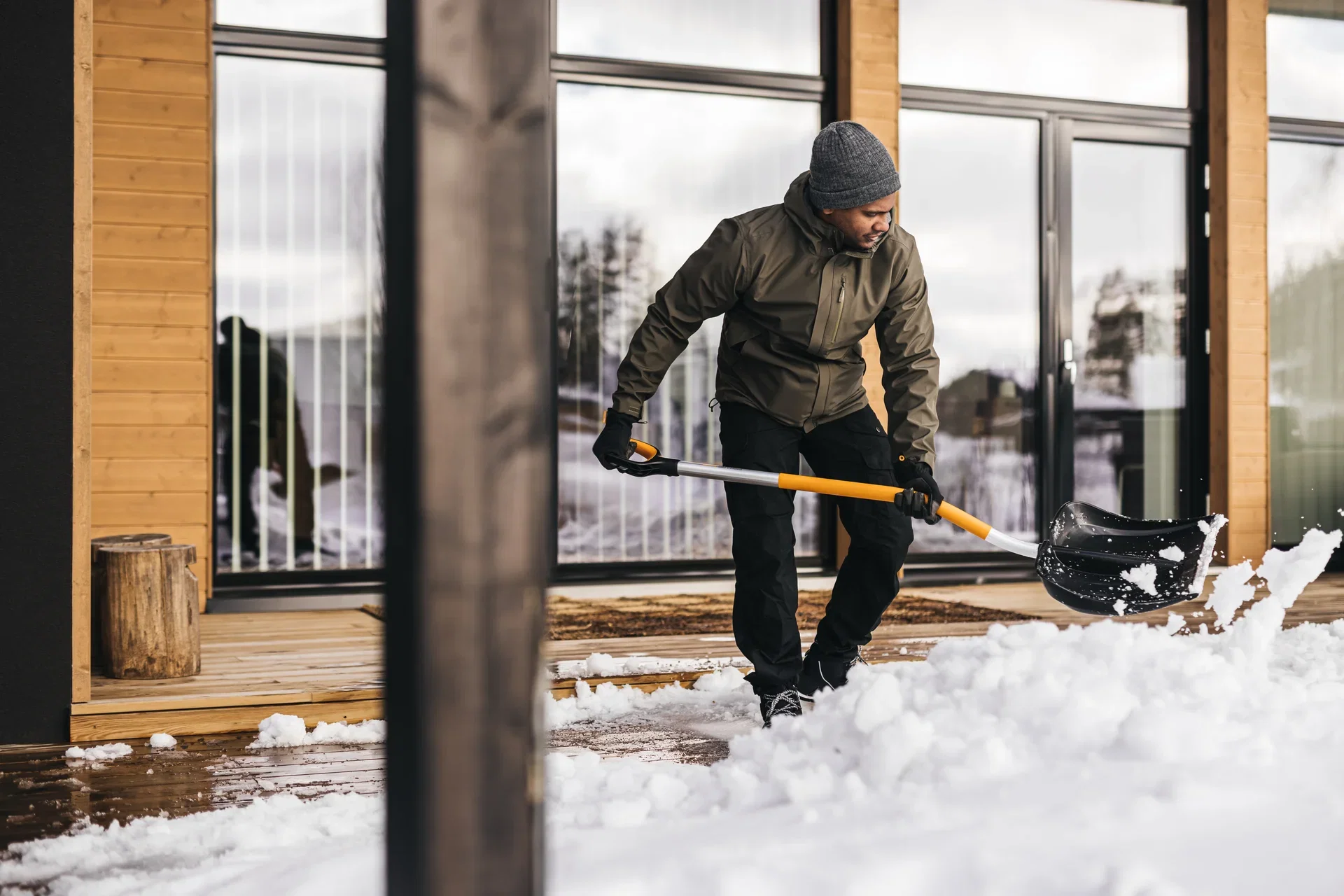 Fiskars Snømåke X-series™ ergo Lengde 152 cm