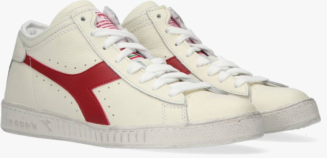 DIADORA witte diadora hoge sneaker game l waxed row cut