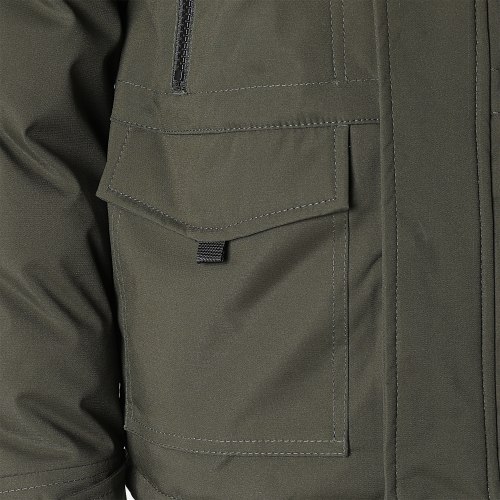 Parka Fourrure Enfant FD900 Vert Kaki