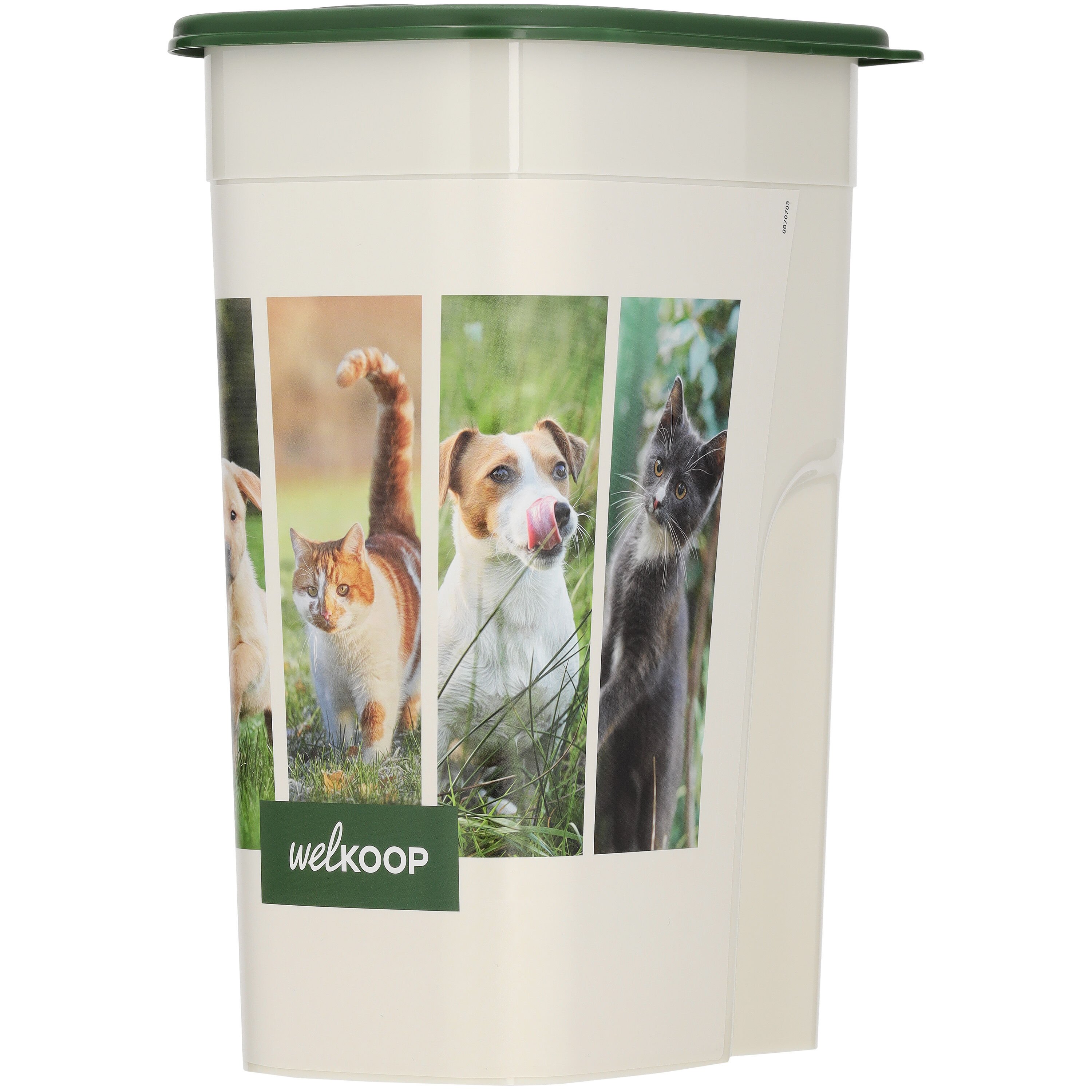 Welkoop - Voerton - 4.1 Liter - Wit Groen