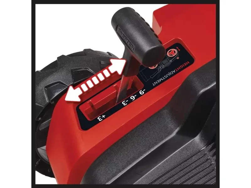 Einhell GE-SA 1435/1, Skubbe plæneklipper, 35 cm, Roterende knive, 28 L, 4 hjul, Plast