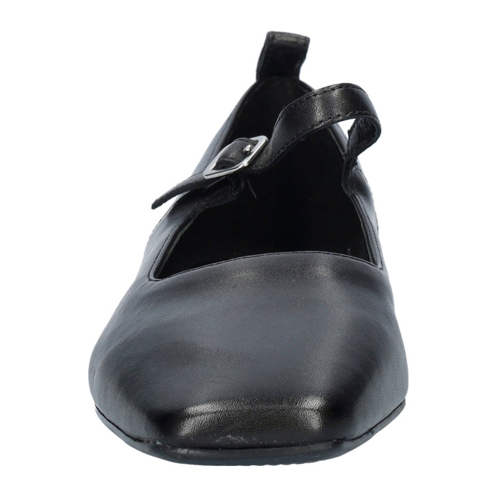 Vagabond Delia  leren ballerina's zwart